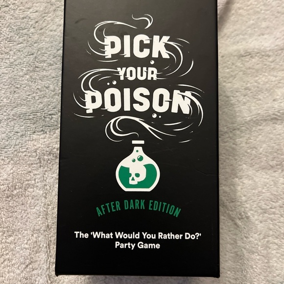 pick your poison game Other - Pick Your Poison After Dark Edition Party Game